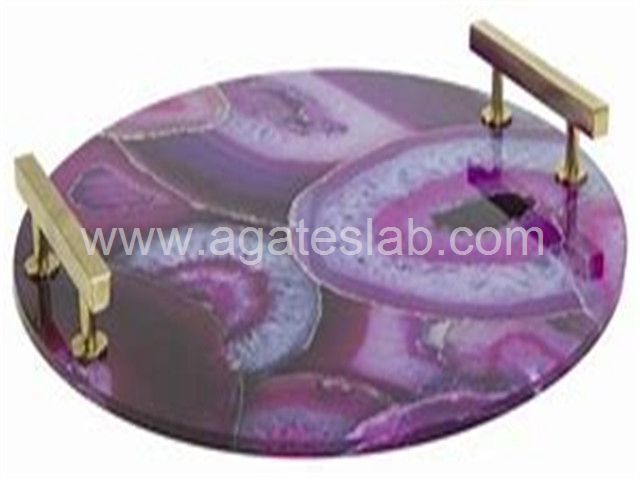 Agate stone tray (10)